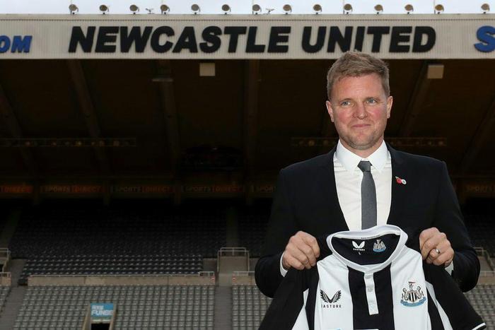 Newcastle manager Eddie Howe