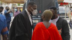 All the photos from Shatta Wale, Medikal court hearing today