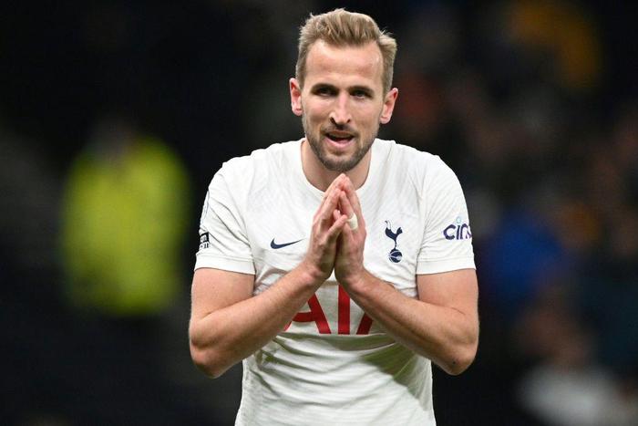 Tottenham striker Harry Kane