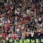 England fans celebrate after the semi-final victory over Denmark - but they cannot count on the support of the other countries in the United Kingdom