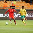 Royal AM match-winner Victor Letsoalo (R) playing for South Africa against Ethiopia two months ago in a 2022 World Cup qualifier.