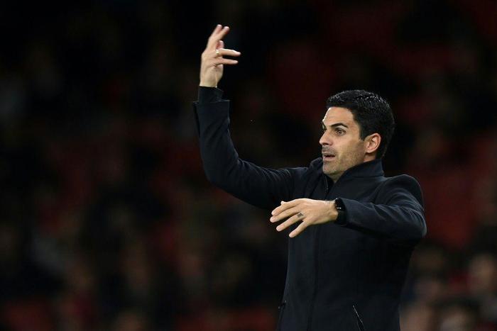 Arsenal manager Mikel Arteta