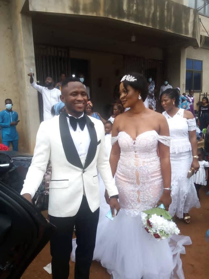 Joseph Esso marries longtime girlfriend