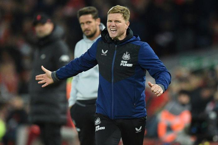 Newcastle manager Eddie Howe