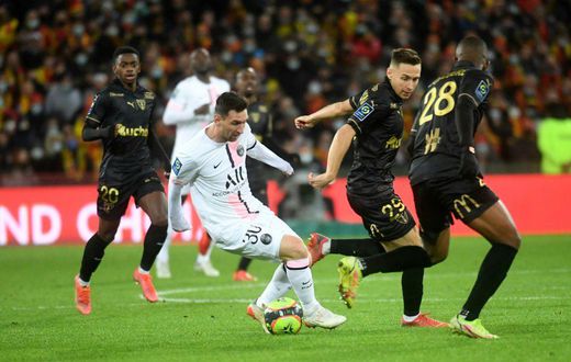 Lionel Messi and Paris Saint-Germain struggled against Lens before escaping with a 1-1 draw