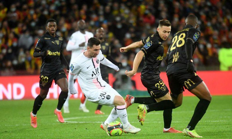 Lionel Messi and Paris Saint-Germain struggled against Lens before escaping with a 1-1 draw