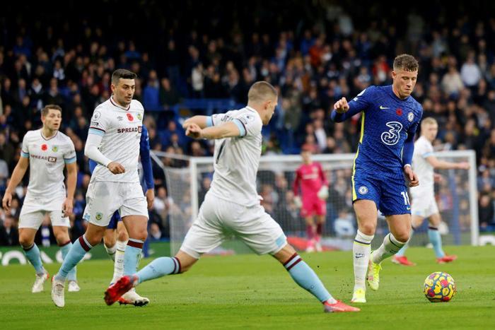 Chelsea midfielder Ross Barkley