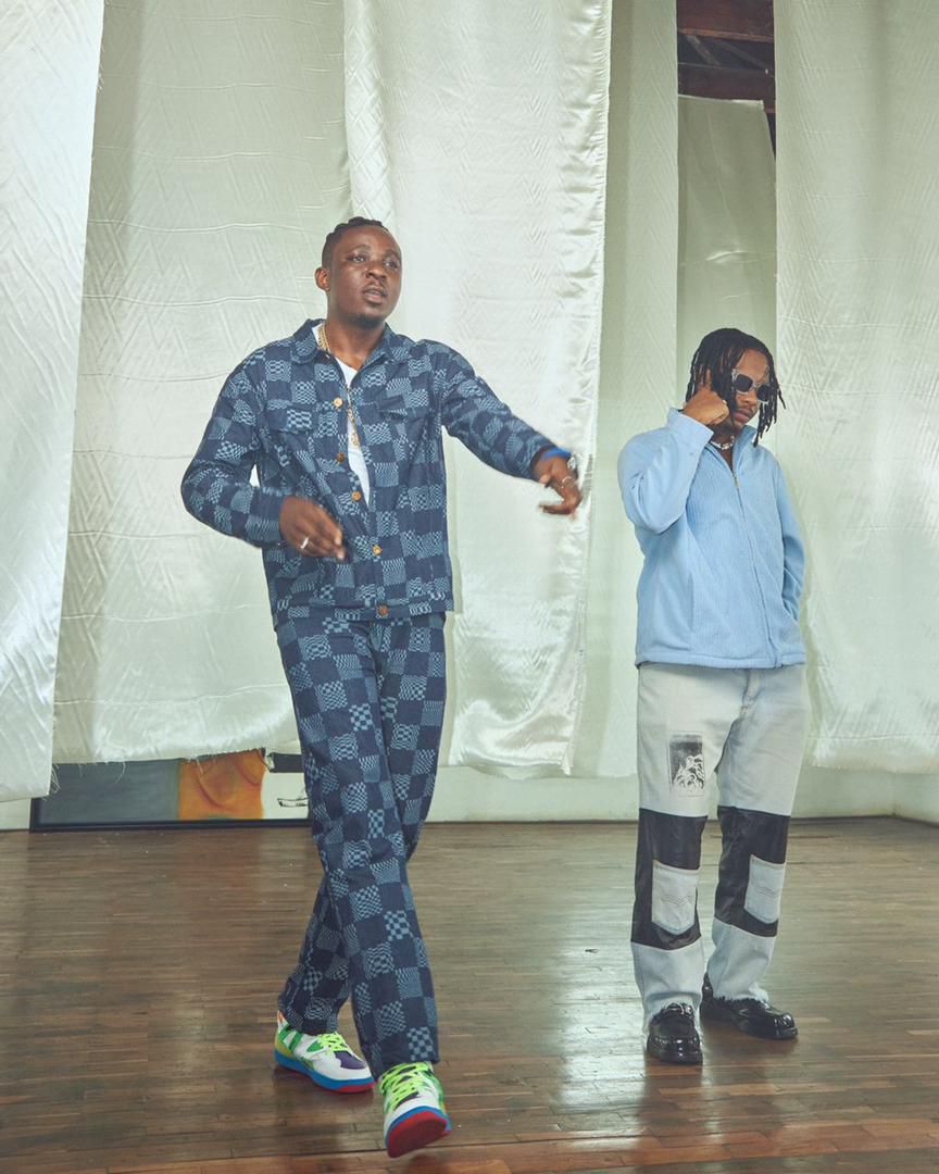 Kelvynboy links up with Nigerian youngster Mr Purplemusik for new project