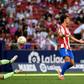 Joao Felix was sent off in Atletico Madrid's goalless draw with Athletic Club on Saturday.