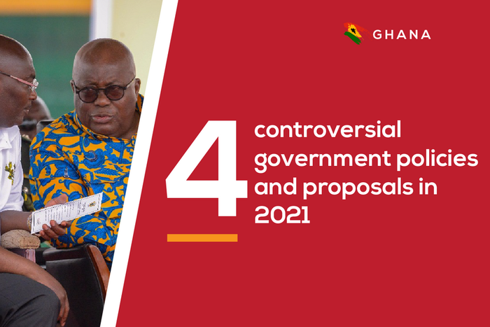 Controversial government policies and proposals in 2021