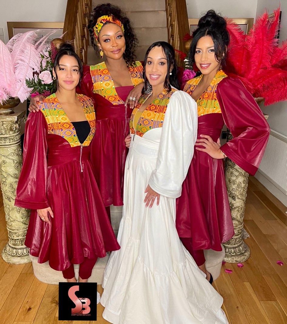 Stephenie Benson and her daughters