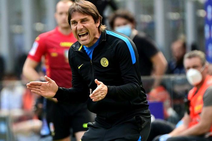 Antonio Conte led Inter Milan to the 2020/21 Serie A title