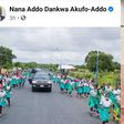 Efia Odo calls out Nana Addo for sharing photos of  students lining to wave him