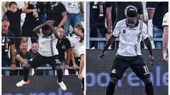 Emmanuel Gyasi: Ghana forward scores against Juventus and celebrates like Ronaldo