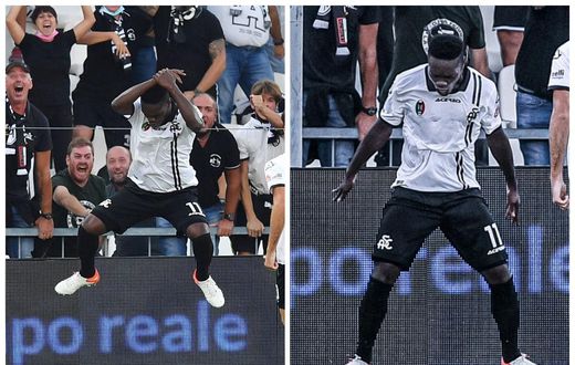 Emmanuel Gyasi: Ghana forward scores against Juventus and celebrates like Ronaldo