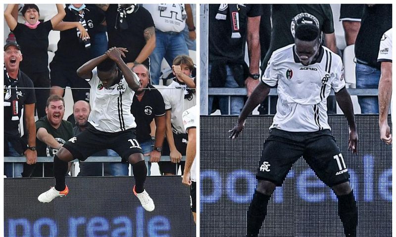 Emmanuel Gyasi: Ghana forward scores against Juventus and celebrates like Ronaldo