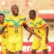Ibrahima Kone (C) celebrates scoring for Mali in a World Cup qualifying victory over Kenya in Nairobi on Sunday