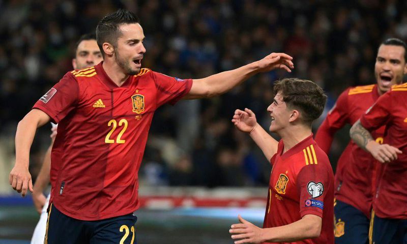 Pablo Sarabia scored Spain's winner in a 1-0 victory over Greece