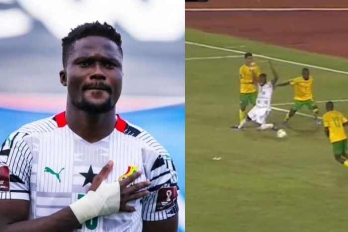 ‘The defender pulled me’ – Daniel Amartey speaks on controversial penalty against South Africa