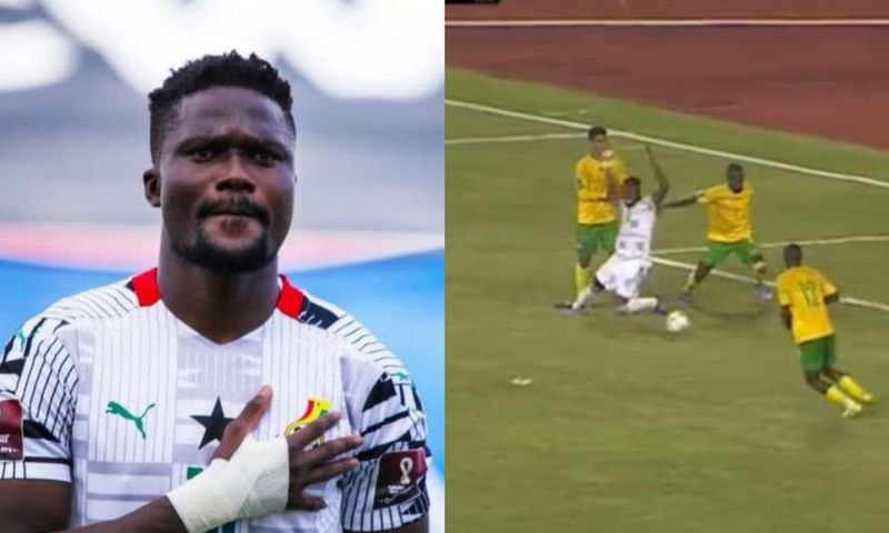 ‘The defender pulled me’ – Daniel Amartey speaks on controversial penalty against South Africa