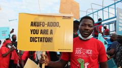 NDC protest