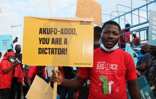 NDC protest