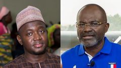 Kennedy Agyapong and Alhassan Suhuniyi