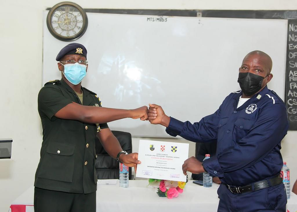 Heavy duty truck drivers pass out for operation clean your frontage