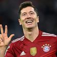 Bayern Munich's Robert Lewandowski scored 41 goals last season to win Europe's Golden Boot
