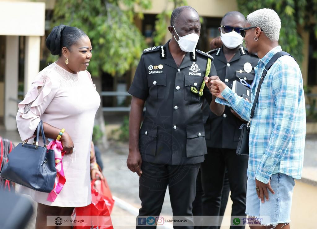 Kidi at the meeting with the IGP