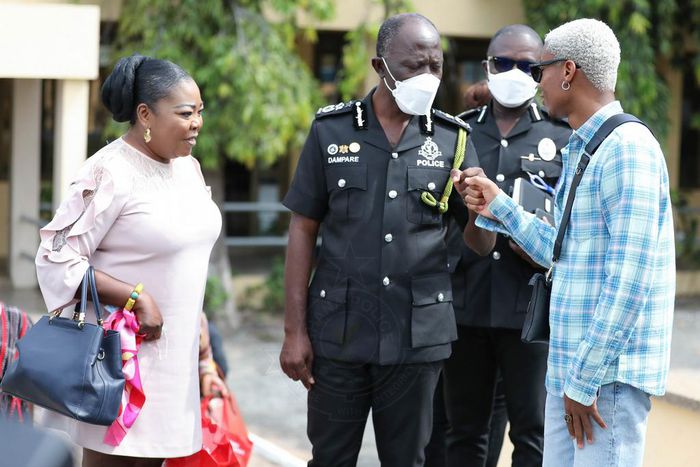 Kidi at the meeting with the IGP