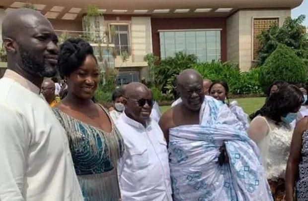 President Akufo-Addo’s daughter's wedding at the presidency