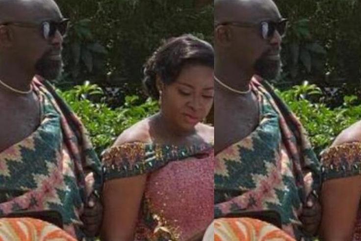 Portia Asare and her husband