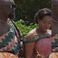 Portia Asare and her husband