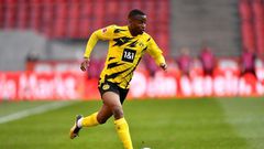 Dortmund forward Youssoufa Moukoko became the youngest player to appear and score for Germany Under-21s on Thursday