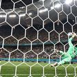 Switzerland goalkeeper Yann Sommer saves Kylian Mbappe's penalty in their last-16 shootout win over France
