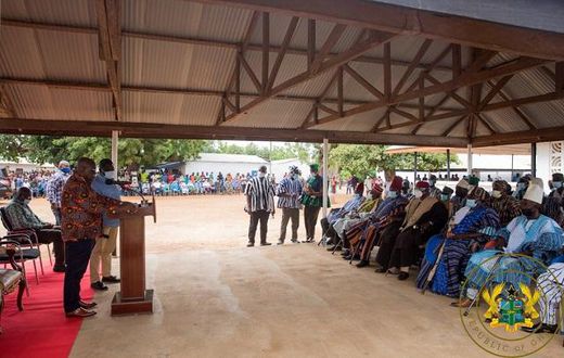 President Akufo-Addo apologizes to the people of Wa