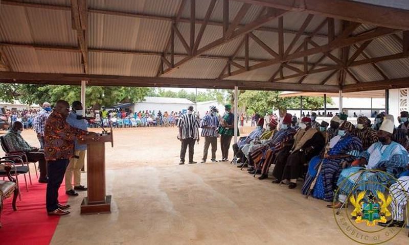 President Akufo-Addo apologizes to the people of Wa
