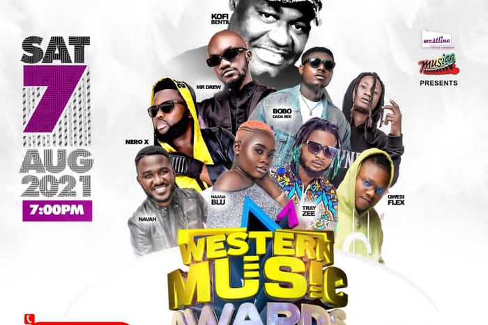 Fameye, DopeNation, Mr Drew, Kofi Bentil, others billed for Western Music Awards 21