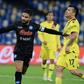 Two of a kind: Napoli's Lorenzo Insigne celebrates after scoring a second penalty
