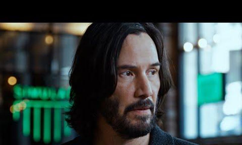 Keanu Reeves as Neo in 'The Matrix Resurrections' [YouTube]