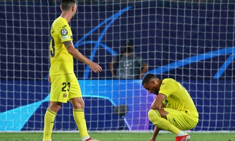 Goal-scorer Arnaut Danjuma (R) joined Villarreal from Bournemouth in August