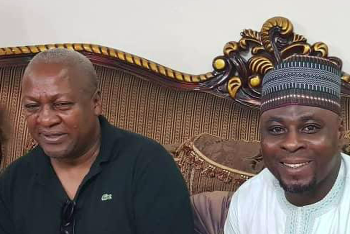 NDC Tamale Central Constituency Chairman and John Mahama