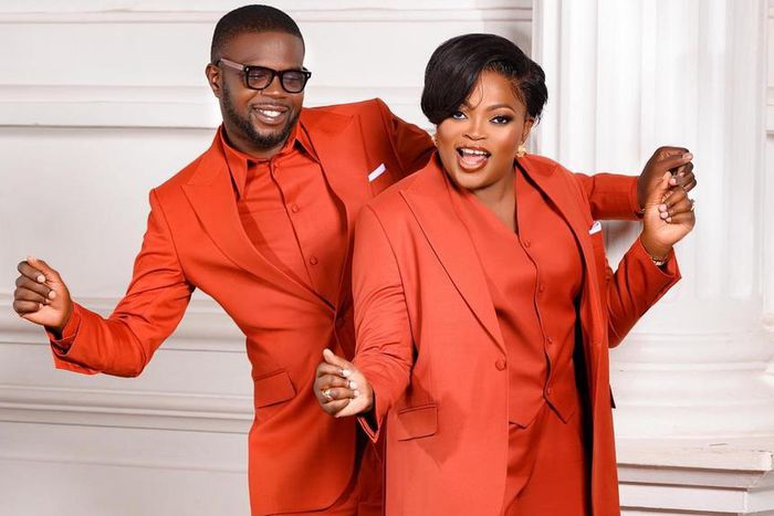 Funke Akindele and husband