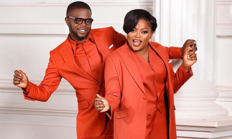 Funke Akindele and husband