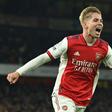 Arsenal midfielder Emile Smith Rowe