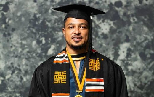 Van Vicker gets a degree 21 years after completing SHS