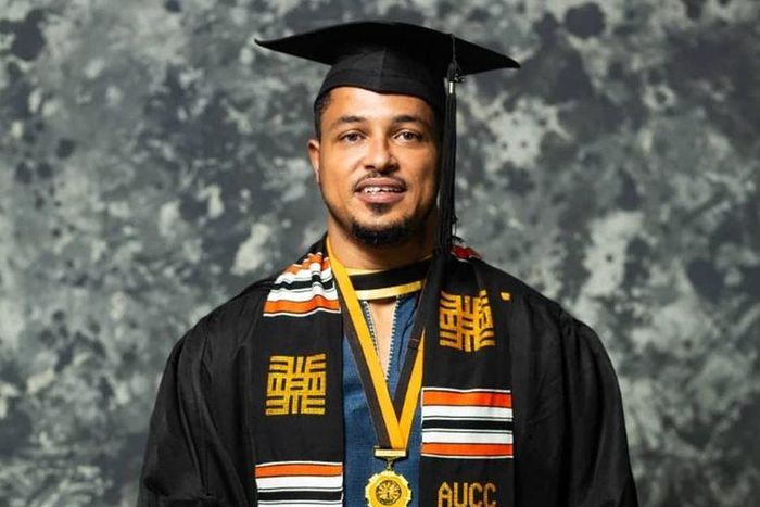 Van Vicker gets a degree 21 years after completing SHS