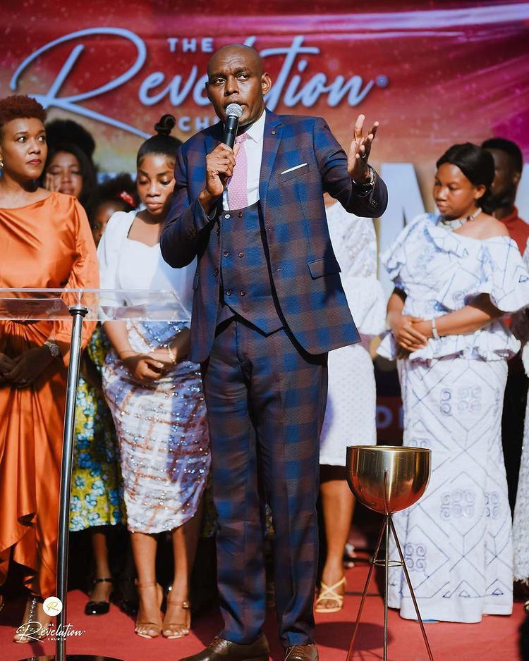 Gabby Ibe  and Moesha Boduong at church