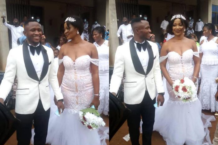 Joseph Esso: See colourful photos as Ghana striker marries longtime girlfriend